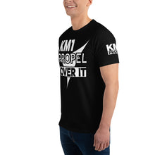 Load image into Gallery viewer, KM1 Men's T-shirt Crew Neck (thick lines)