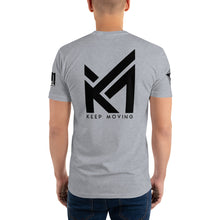 Load image into Gallery viewer, KM1 Men's T-shirt Crew Neck (thin lines)