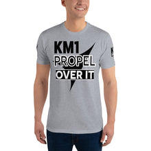 Load image into Gallery viewer, KM1 Men's T-shirt Crew Neck (thick lines)