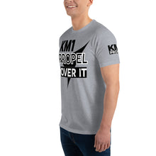 Load image into Gallery viewer, KM1 Men's T-shirt Crew Neck (thin lines)