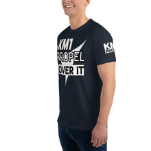 Load image into Gallery viewer, KM1 Men's T-shirt Crew Neck (thin lines)