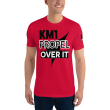 Load image into Gallery viewer, KM1 Men's T-shirt Crew Neck (thin lines)