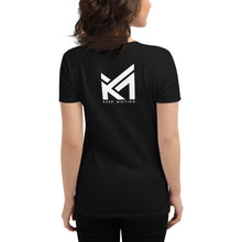 Load image into Gallery viewer, KM1 Women's T-shirt Crew Neck (thin lines)