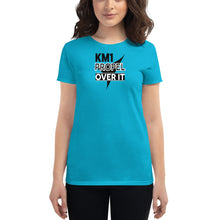 Load image into Gallery viewer, KM1 Women's T-shirt Crew Neck (thick lines)
