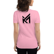 Load image into Gallery viewer, KM1 Women's T-shirt Crew Neck (thin lines)