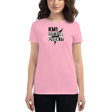 Load image into Gallery viewer, KM1 Women's T-shirt Crew Neck (thick lines)