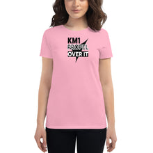 Load image into Gallery viewer, KM1 Women's T-shirt Crew Neck (thin lines)