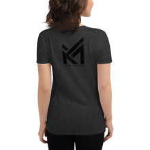 Load image into Gallery viewer, KM1 Women's T-shirt Crew Neck (thick lines)