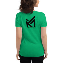 Load image into Gallery viewer, KM1 Women's T-shirt Crew Neck (thick lines)