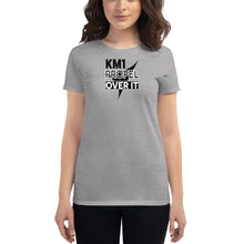 Load image into Gallery viewer, KM1 Women's T-shirt Crew Neck (thick lines)
