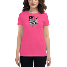 Load image into Gallery viewer, KM1 Women's T-shirt Crew Neck (thick lines)