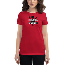 Load image into Gallery viewer, KM1 Women's T-shirt Crew Neck (thin lines)