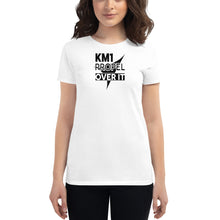 Load image into Gallery viewer, KM1 Women's T-shirt Crew Neck (thick lines)