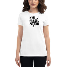 Load image into Gallery viewer, KM1 Women's T-shirt Crew Neck (thin lines)
